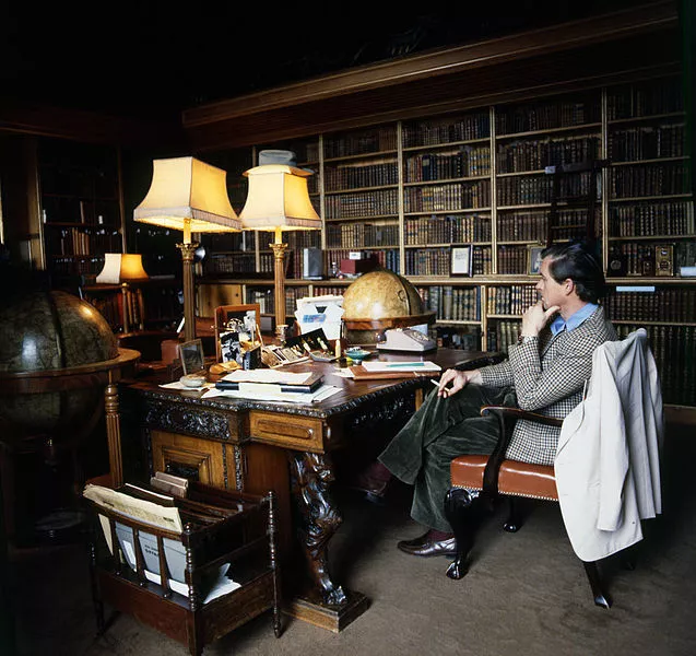 Photo Ian Campbell, 12th Duke of Argyll, Inveraray Castle, Scotland